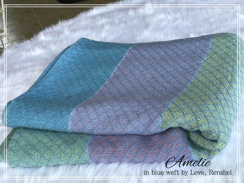 Woven Wrap: Amelie (Blue Weft)