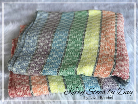 Woven Wrap: Kitty Steps By Day